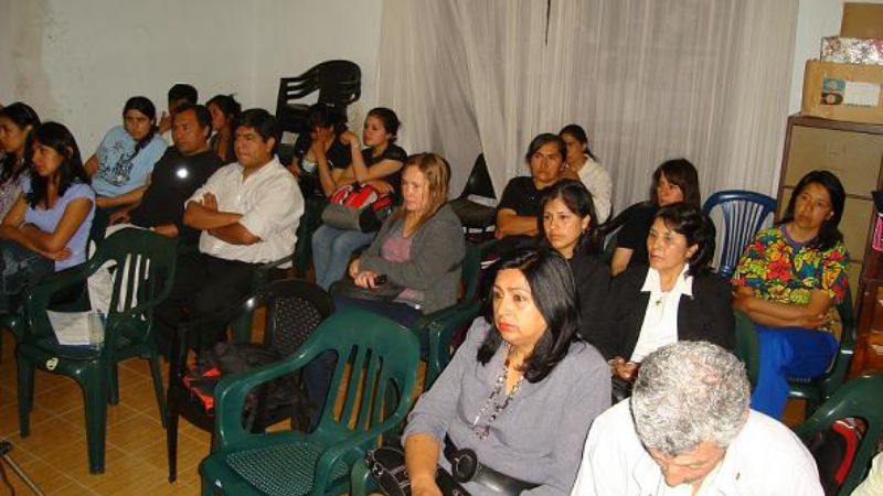 La asociación “Cuidado y Promoción de la Vida” también fue escuchada en el CD