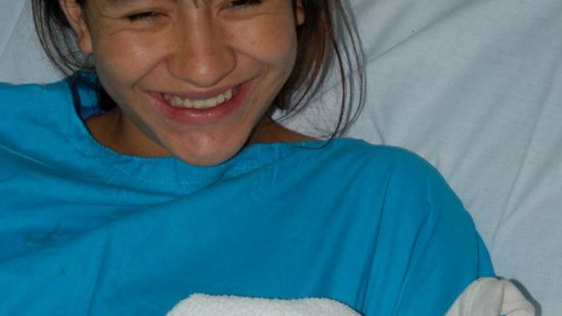 Se registró hoy el primer nacimiento en la Maternidad