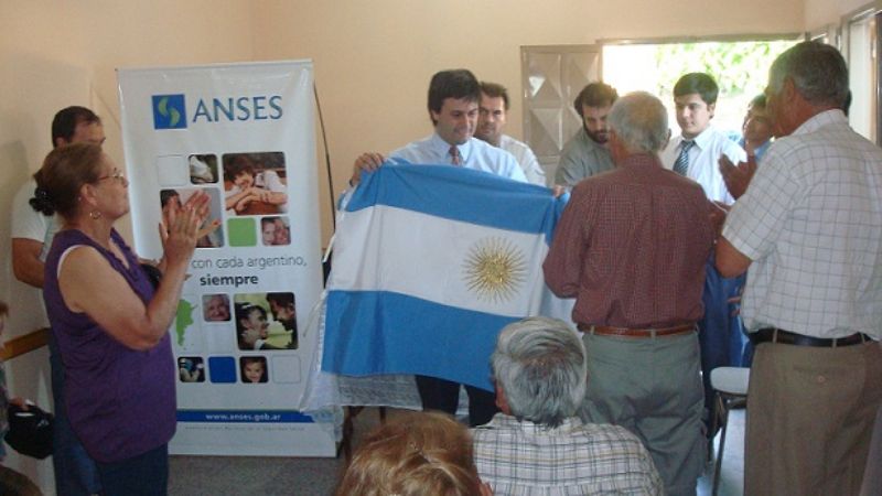 ANSES con jubilados de Chumbicha