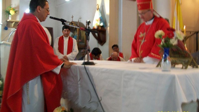 Asumió el nuevo párroco del Santuario de San Roque