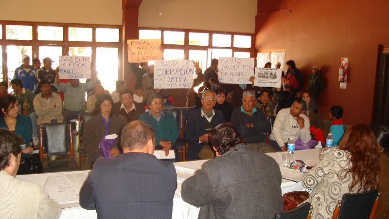 Diputados escucharon duras denuncias en contra la Fiscalía de Santa María