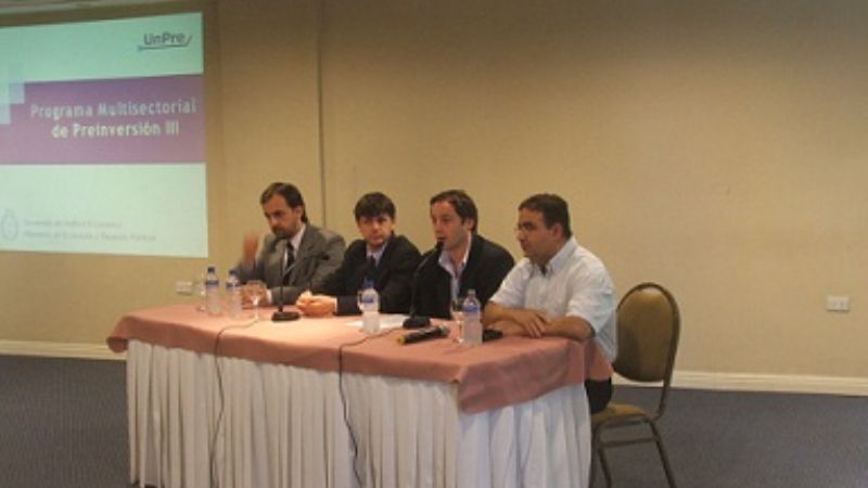 Dalmacio Mera junto a UNPRE