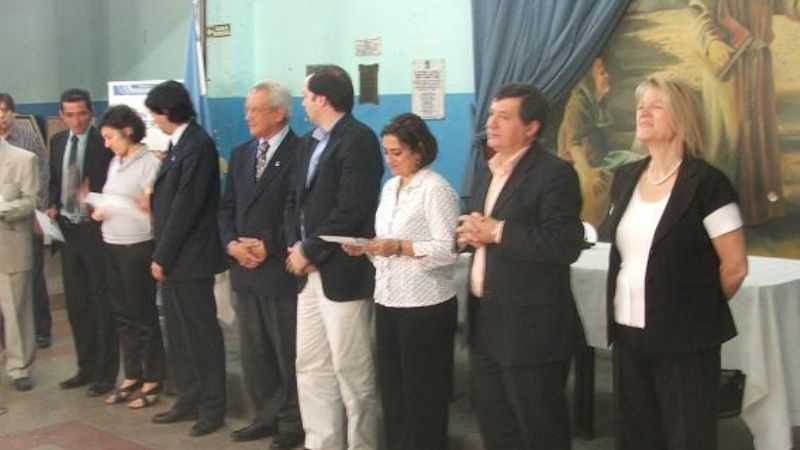 Mera y   Corpacci se reencontraron tras el portazo en Olivos