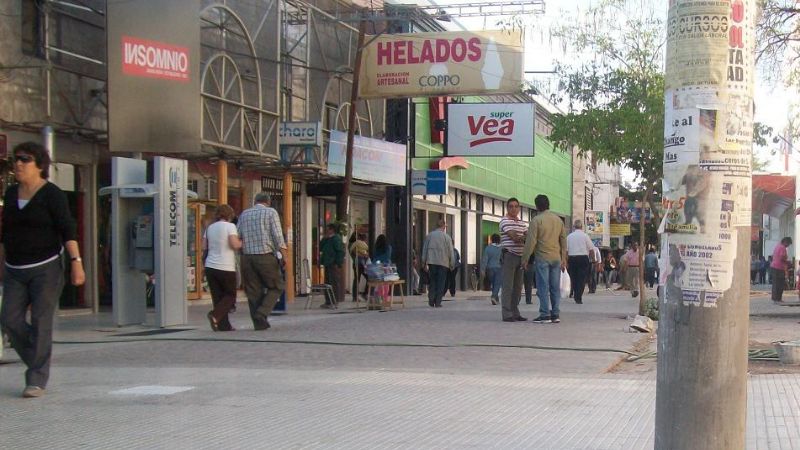 La tercera cuadra de la peatonal estará terminada a fin de mes
