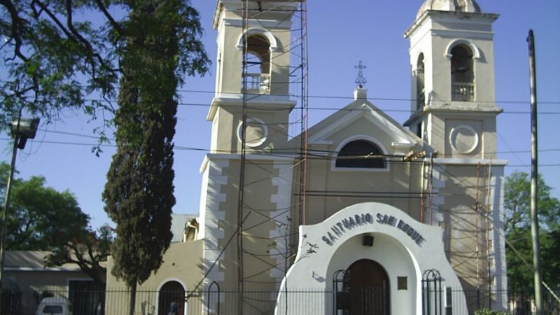 Trabajan en la restauración del Santuario de San Roque