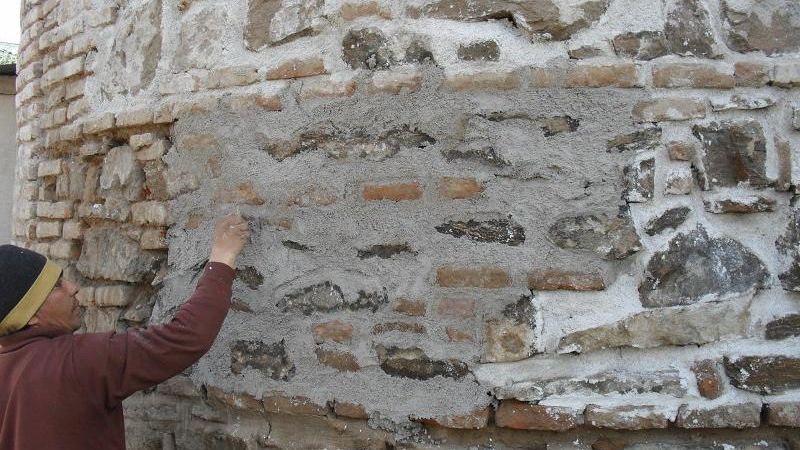 Trabajan en la restauración del Santuario de San Roque