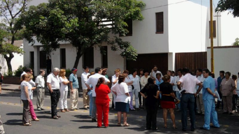 Trabajadores de la salud pararán también la semana que viene
