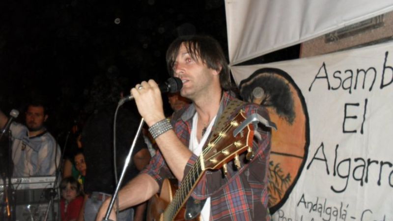 El cantante Axel se reunió  con trabajadores y directivos de Agua Rica