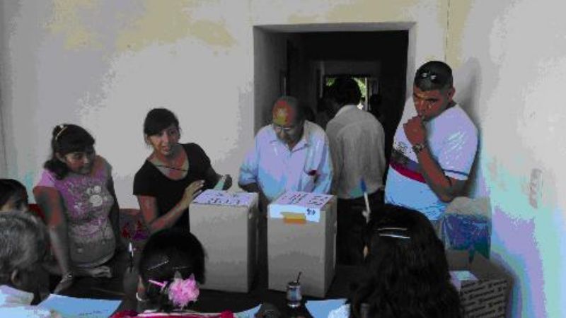 Importante participación de los comicios internos Abiertos en Andalgalá