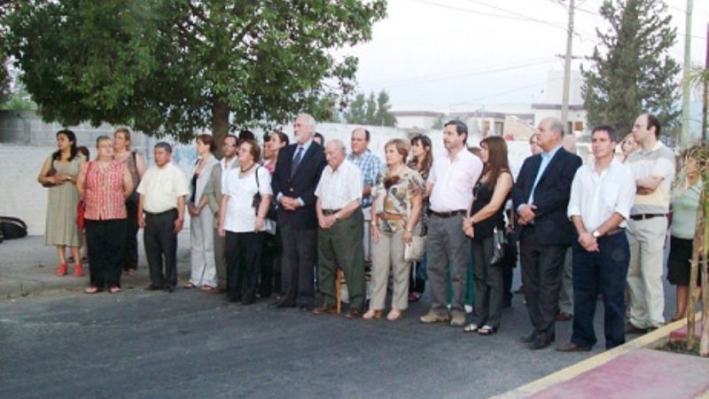 Placa en homenaje a Francisco Galíndez 