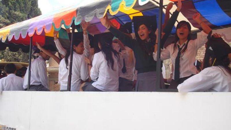 Santa María ya tiene su tren