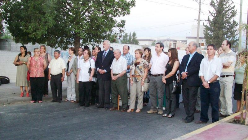 Placa en homenaje a Francisco Galíndez