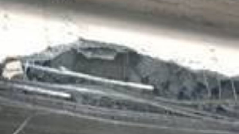 El puente de Ampimpa sufrió graves daños