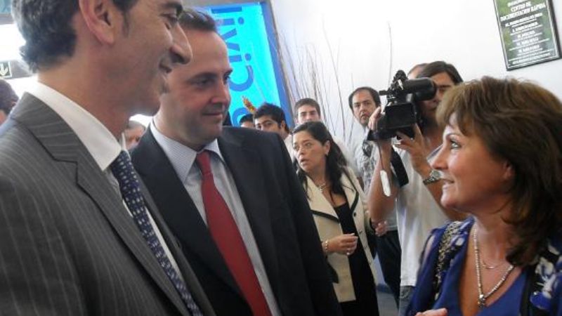 Mera y Randazzo inauguraron el Centro de Documentación Rápida  