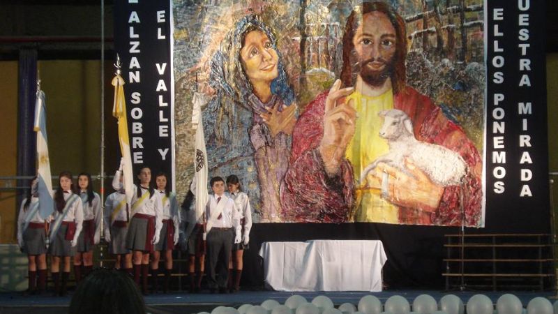 Acto de cierre lectivo en el Colegio Fasta