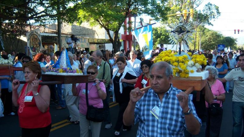 Multitudinaria muestra de fe mariana
