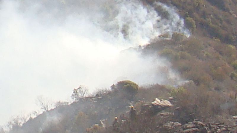 Reiterados incendios en el Cerro Ancasti  