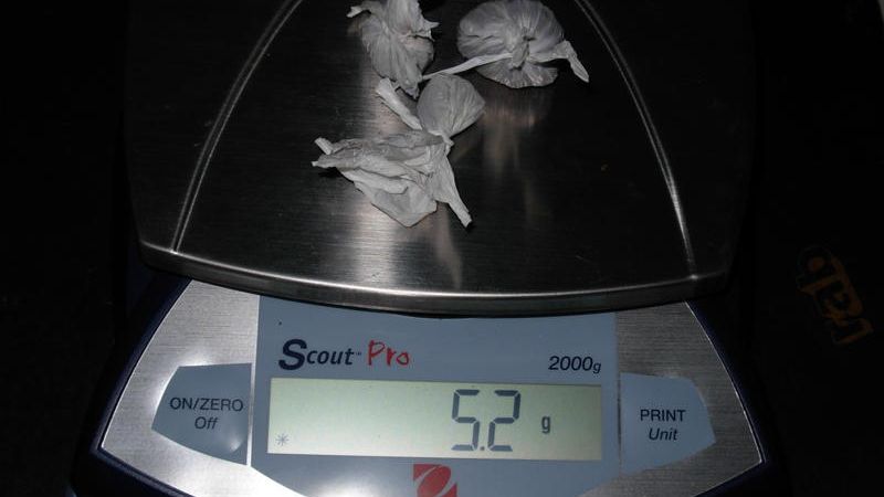 La policía secuestró droga en Santa María