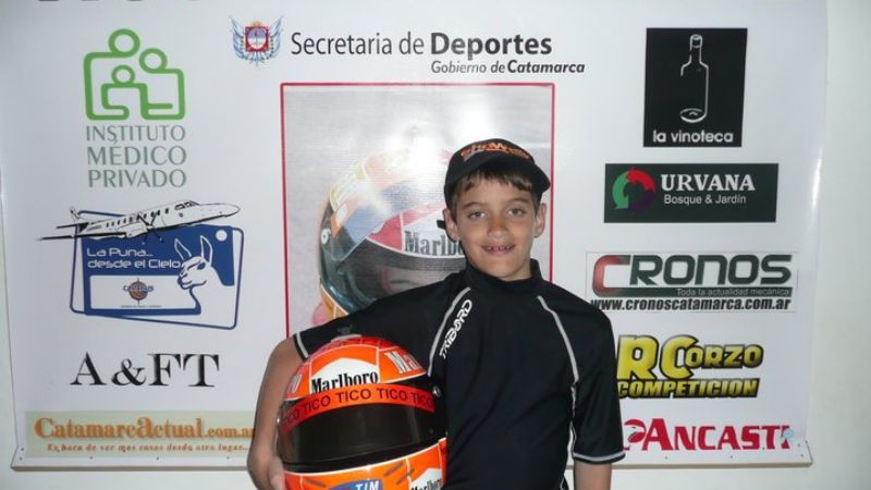Tico larga primero tras  hacer la pole