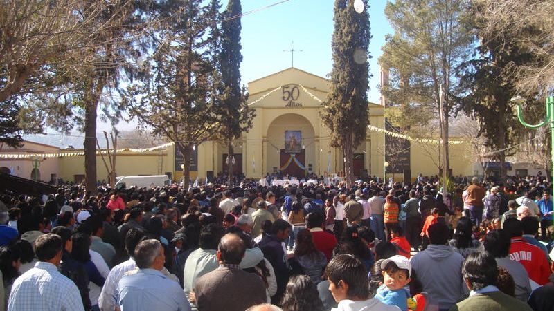 Una multitud en la fiesta de San Roque