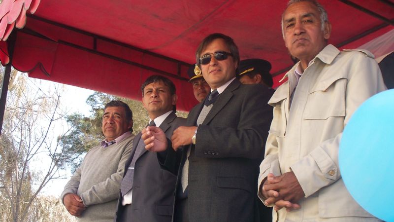 Andersch participó de los festejos en San José