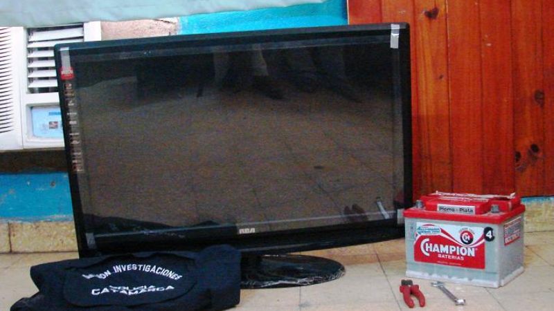 Recuperan el plasma que le robaron al diputado Cabur