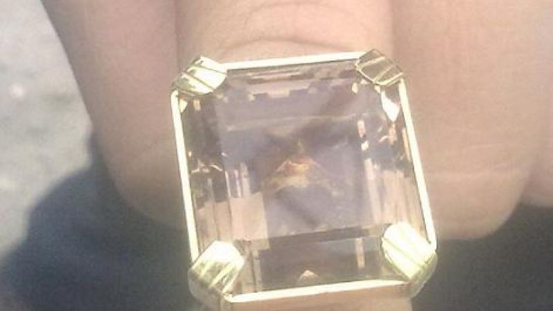 La policía recuperó anillo valuado en $15.000 