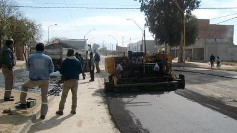Repavimentan Av. Virgen del Valle norte