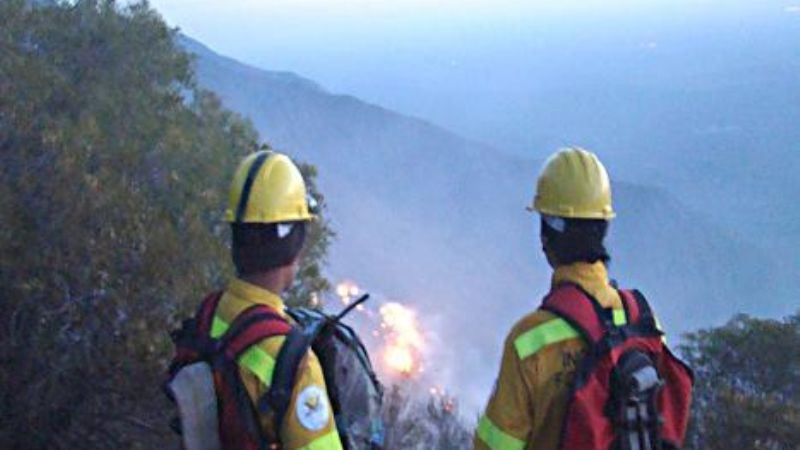 El cerro Ancasti sumó un nuevo incendio