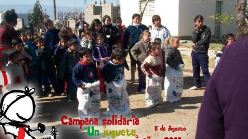 Filial catamarqueña de River Plate festejó el Día del Niño