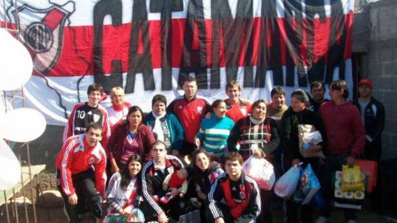 Filial catamarqueña de River Plate festejó el Día del Niño