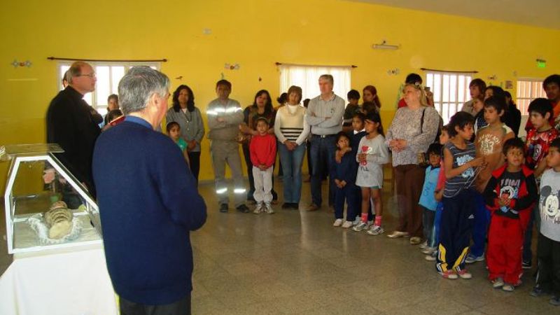 Entronizaron imagen de la Virgen Niña en la Se.Pa.Ve. de Parque La Gruta