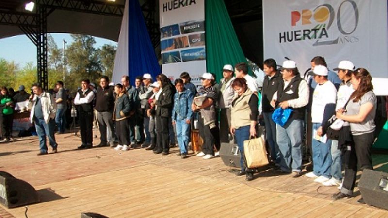 El Pro-Huerta festejó sus 20 años en Santiago del Estero