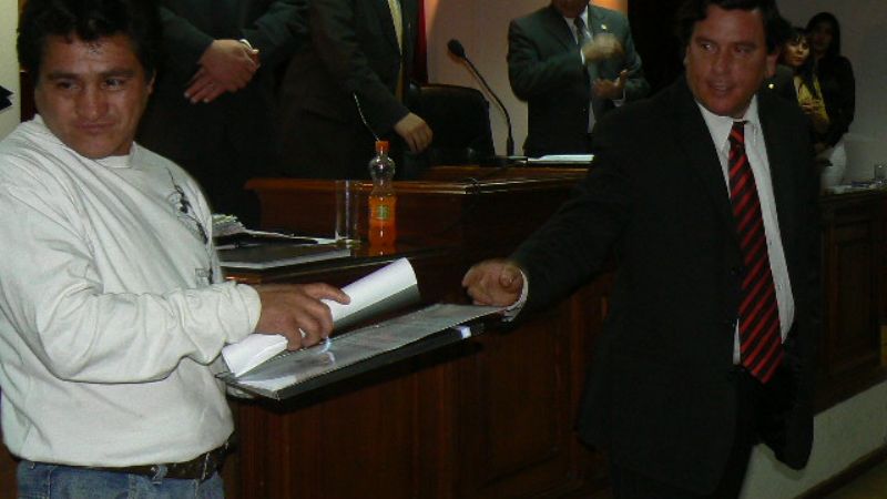 Diputados otorgó reconocimientos a ex boxeadores