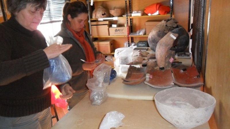 Rescatan restos arqueológicos en el norte de Belén