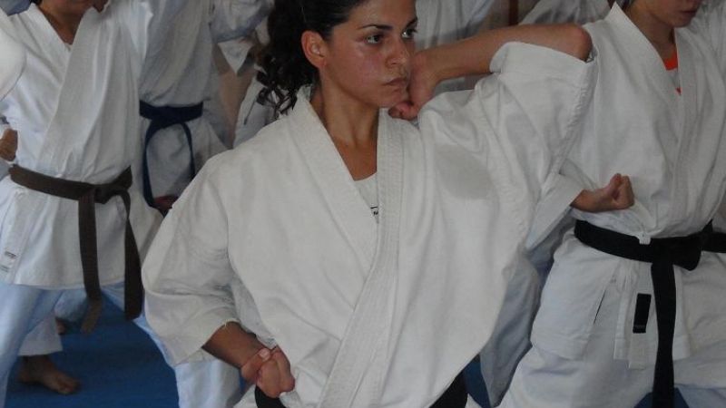 Catamarqueña con un pie en el mundial de karate que se hará en Serbia