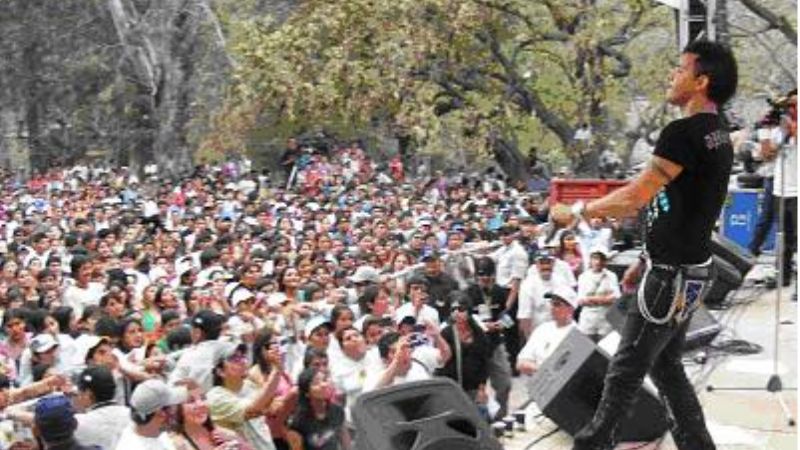 Los estudiantes andalgalenses vivieron una gran fiesta