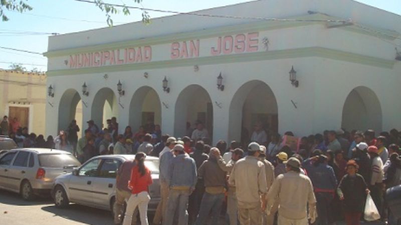 Nuevamente el caos institucional se instaló en San José