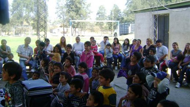 Festejo del Día del Niño de la Cooperativa Los Caminantes 