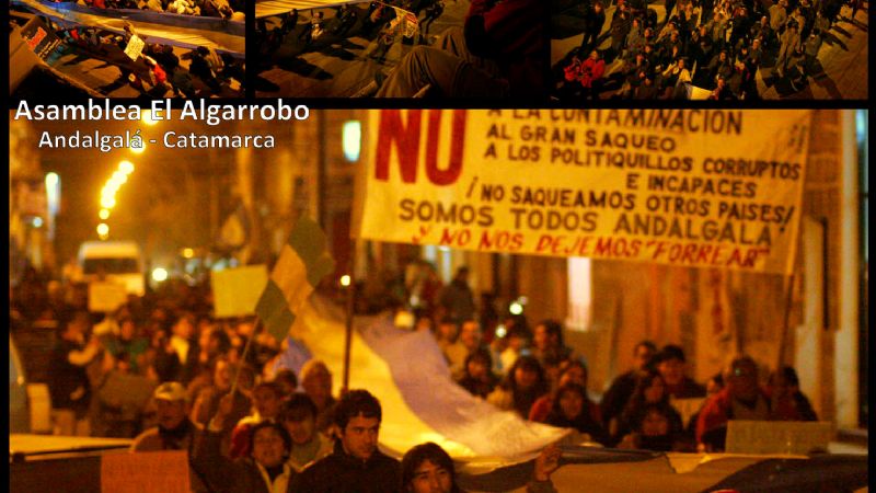 Marcharon por el  ultimátum en Andalgalá