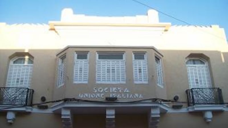 Fue bendecida remodelación de la fachada de la Sociedad Italiana  