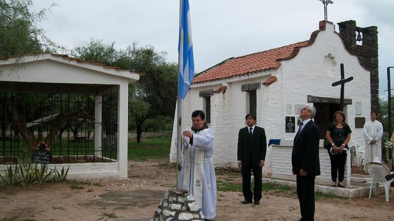 Celebración en El Suncho, a 128 años de la muerte de Fray M. Esquiú