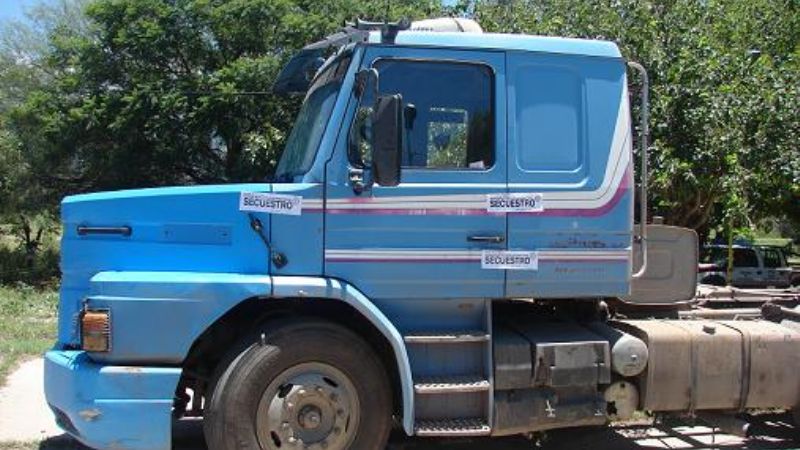 Secuestran camión gemelo