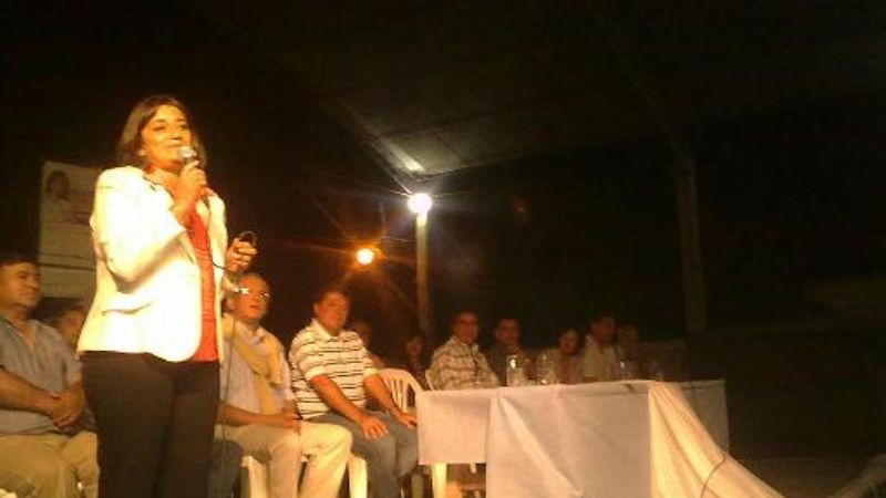 Se lanzó oficialmente la candidatura a gobernadora de Lucia Corpacci