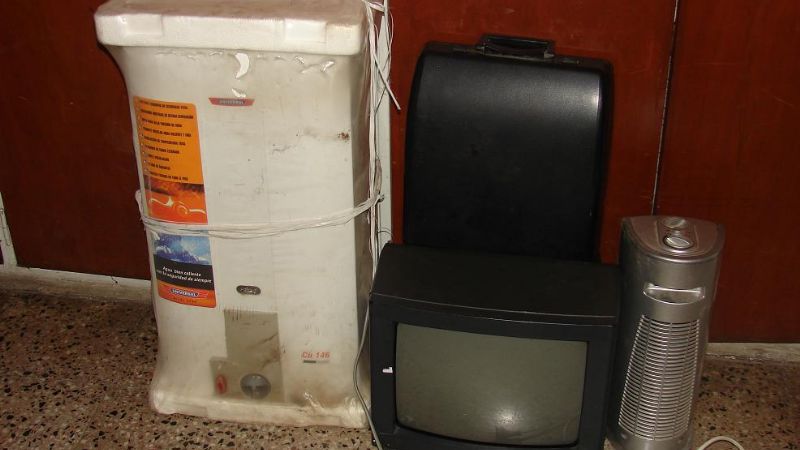 Recuperan elementos robados