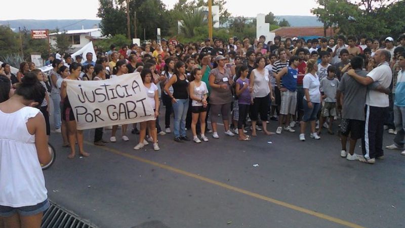 Una multitud marchó para pedir justicia por Diego Gabriel
