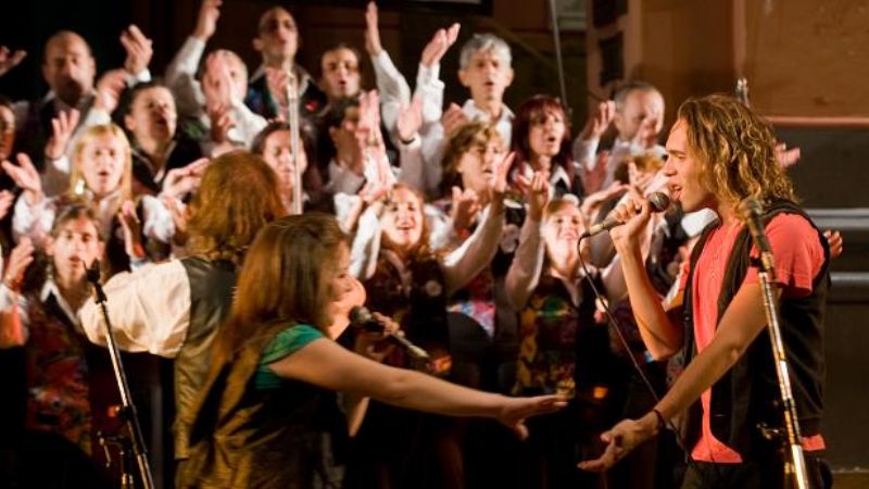 Descollante actuación del coro Kenedy