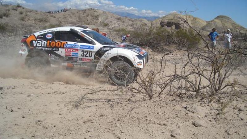 El Dakar llenó los Valles Calchaquíes