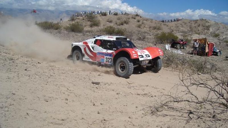 El Dakar llenó los Valles Calchaquíes