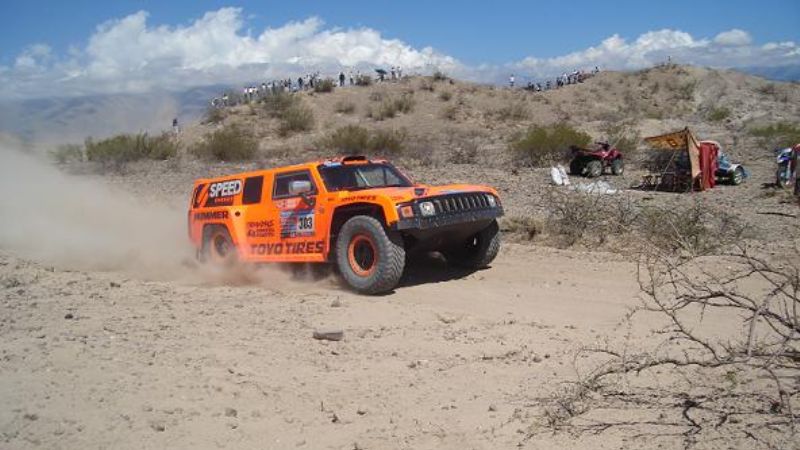 El Dakar llenó los Valles Calchaquíes